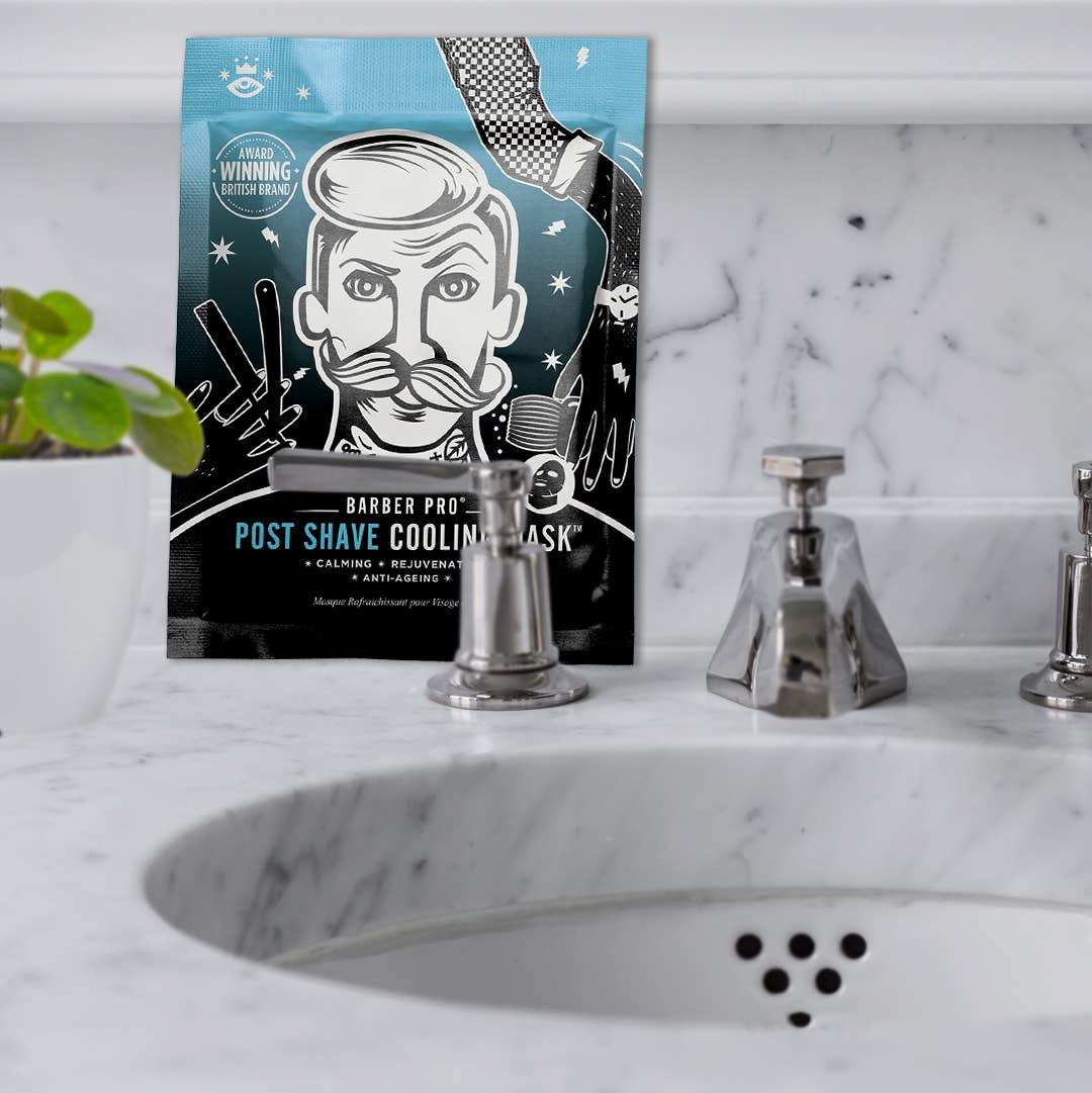BARBER PRO Post Shave Cooling Mask