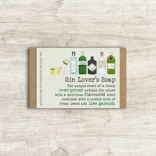 Gin Lover's - Humorous Soap