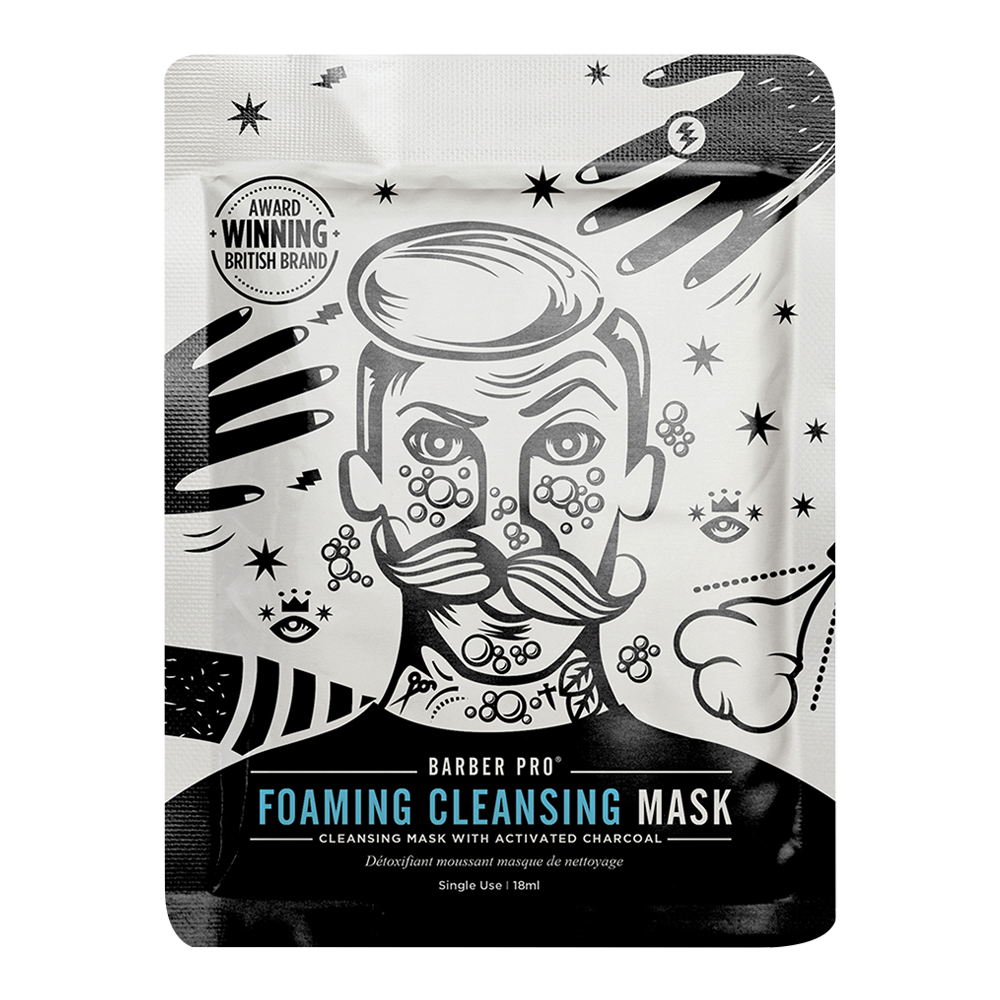 BARBER PRO Foaming Cleansing Mask