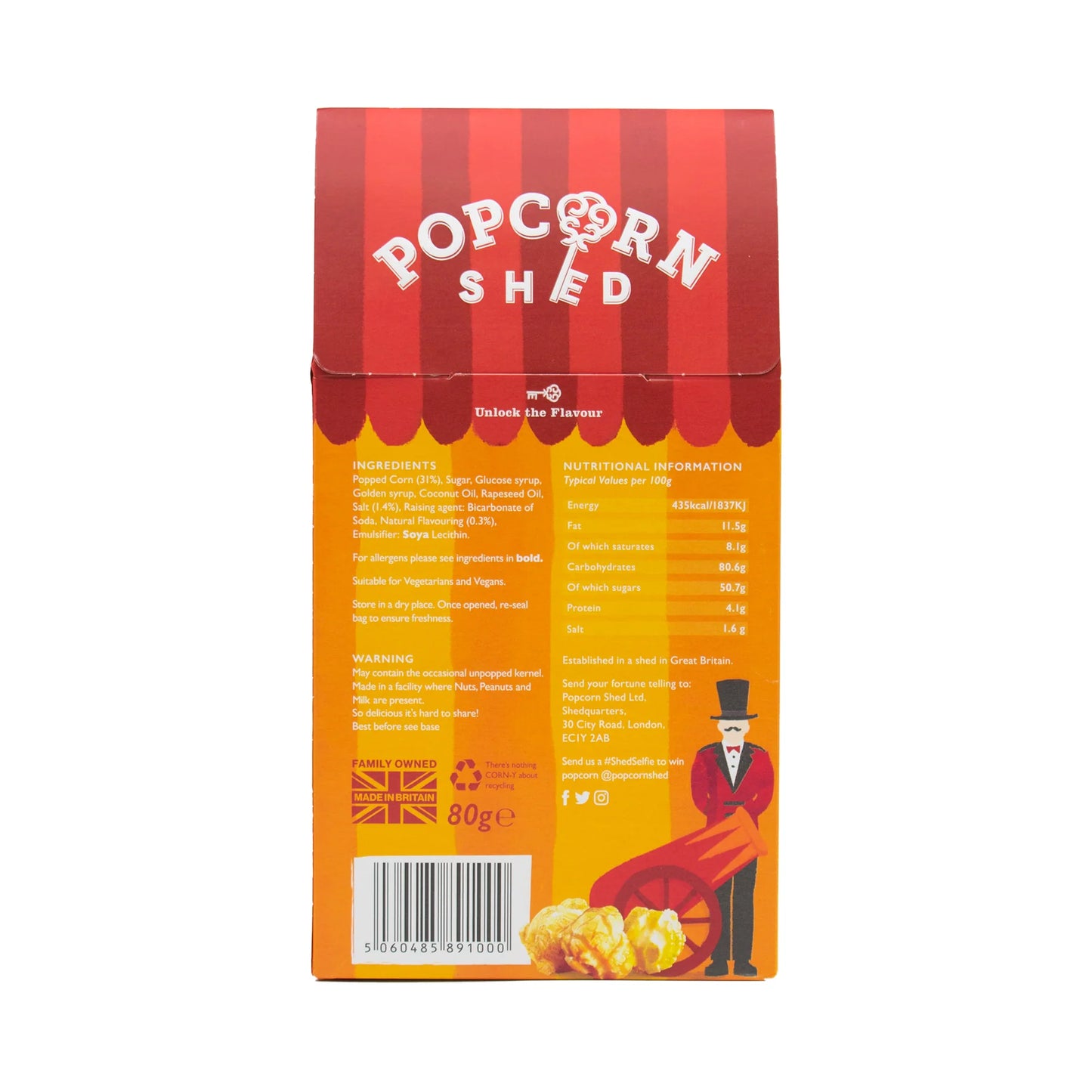 Popcorn Shed Butterscotch