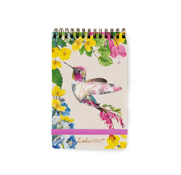 Hummingbird Spiral Notepad