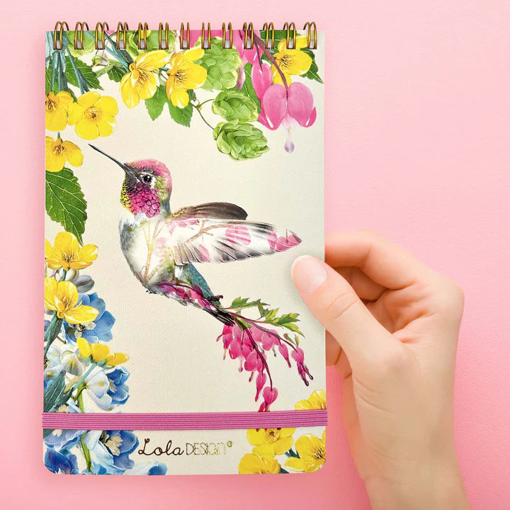Hummingbird Spiral Notepad