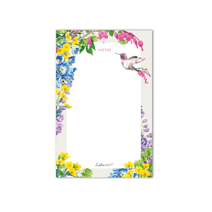 Hummingbird Tear Off Notepad
