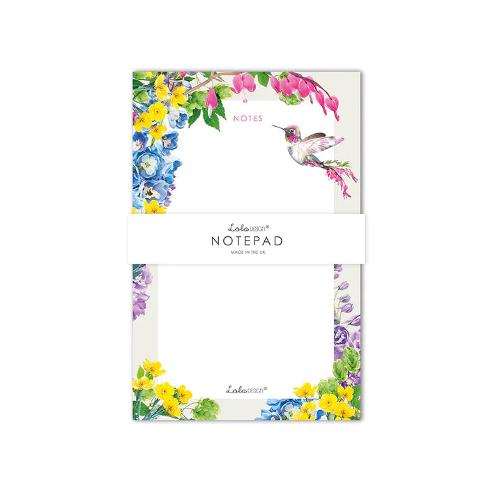 Hummingbird Tear Off Notepad