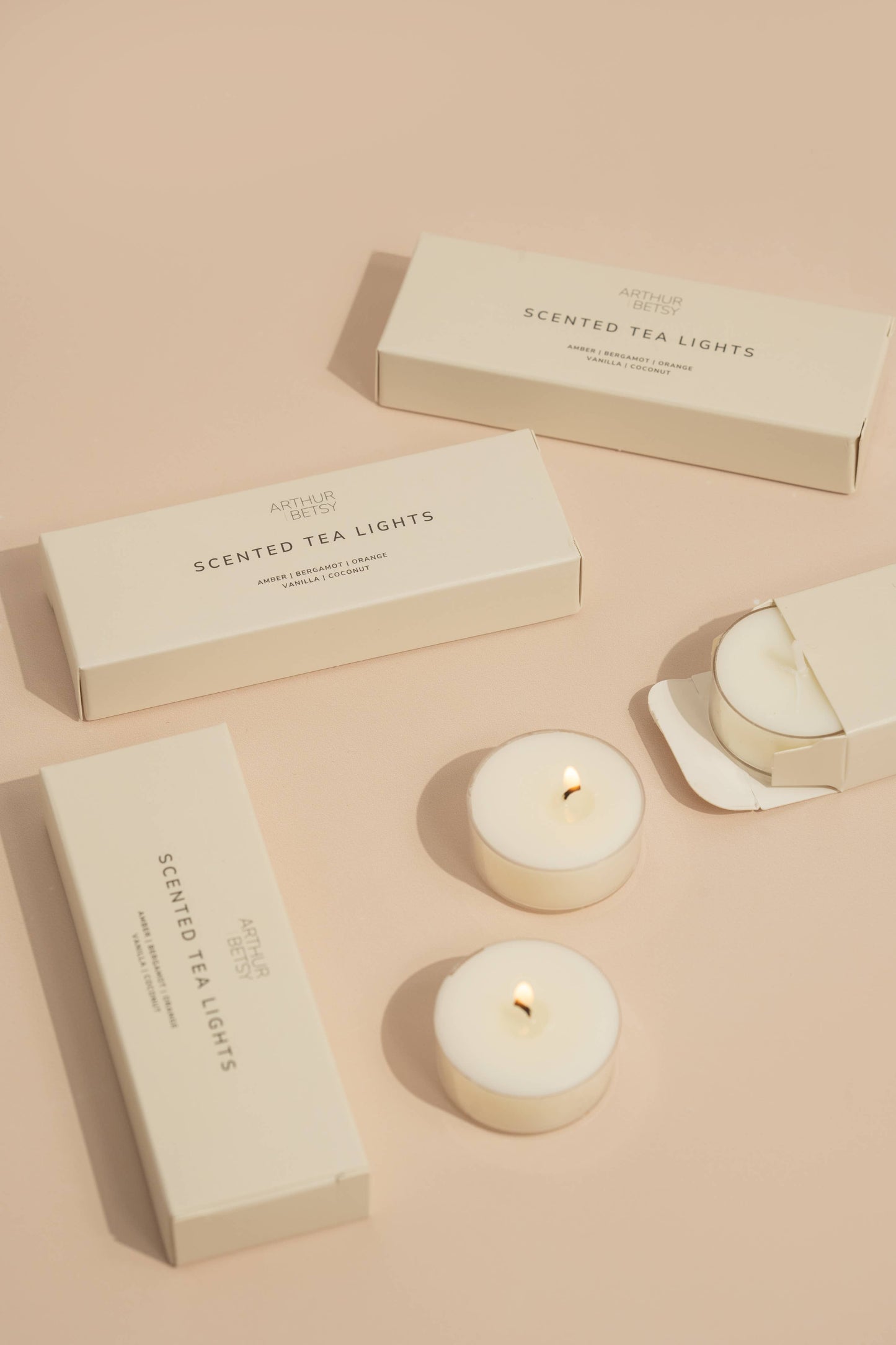 3 Pack of Scented Tea Lights