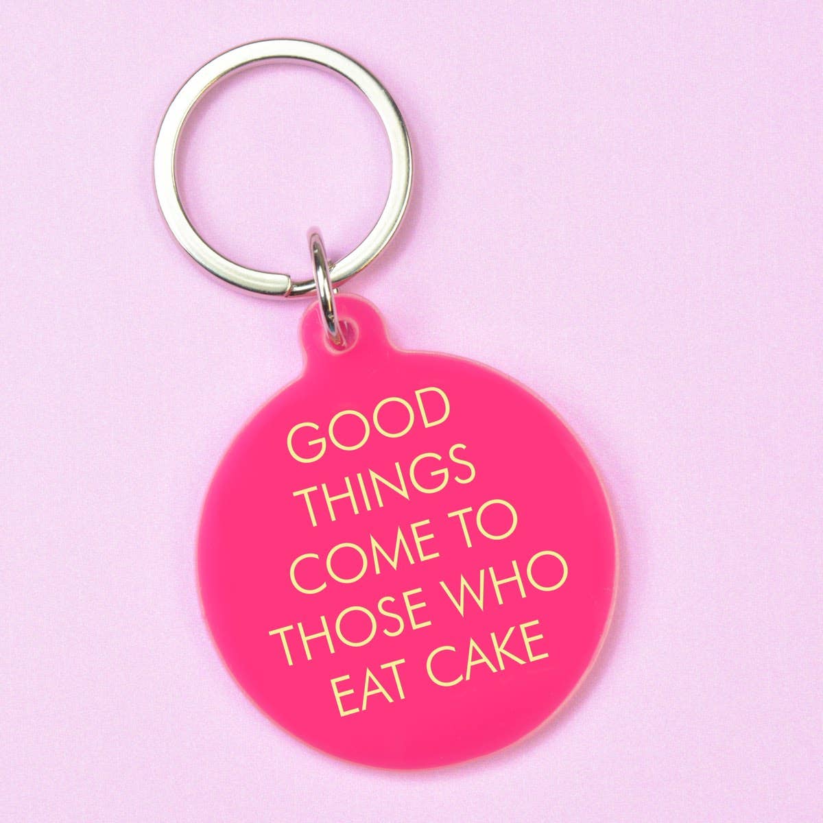 Keytag - Good Things Come to Those Who Eat Cake