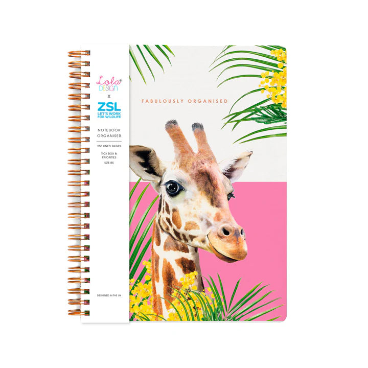 Giraffe Wiro Bound Organiser