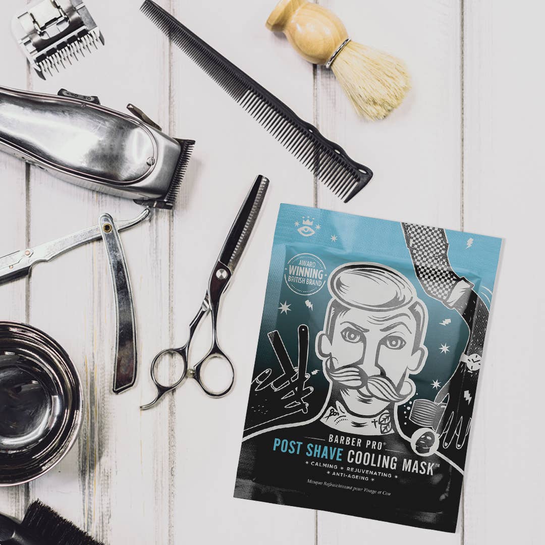 BARBER PRO Post Shave Cooling Mask