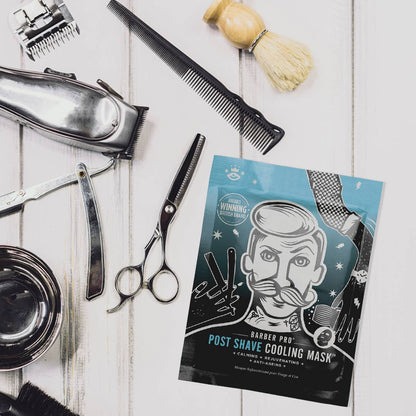 BARBER PRO Post Shave Cooling Mask