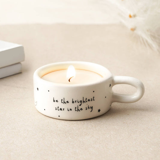 'Be The Brightest Star' Tealight Holder