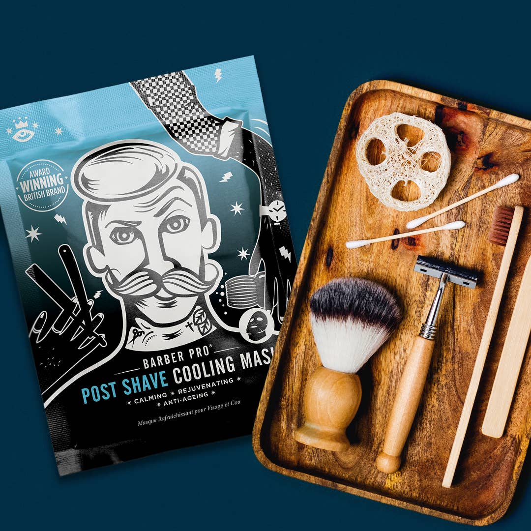 BARBER PRO Post Shave Cooling Mask