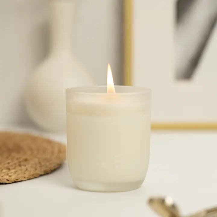 Amber, Bergamot & Vanilla Scented Candle