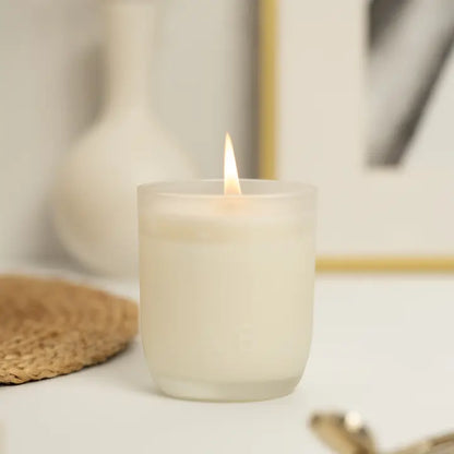 Amber, Bergamot & Vanilla Scented Candle