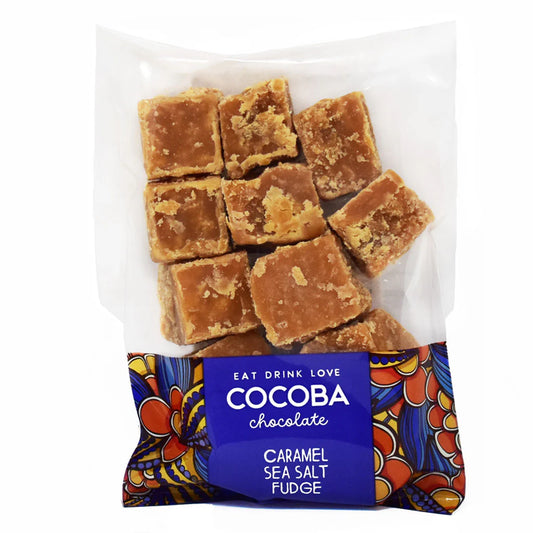 Caramel Sea Salt Fudge