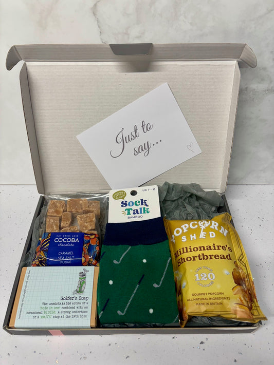 Golf Lovers Letterbox Gift