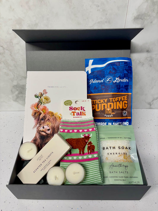 We Love A Highland Cow Gift Box
