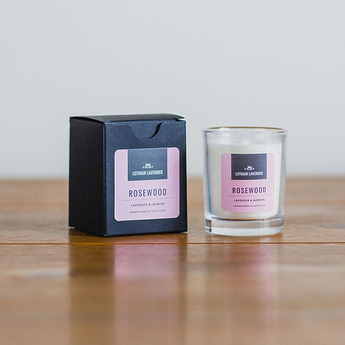 Luxury fragranced votive boxed candle - Rosewood