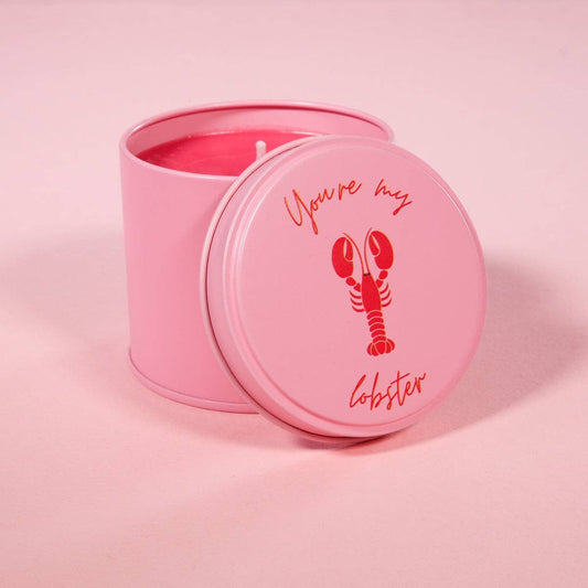 You're My Lobster Tin Candle