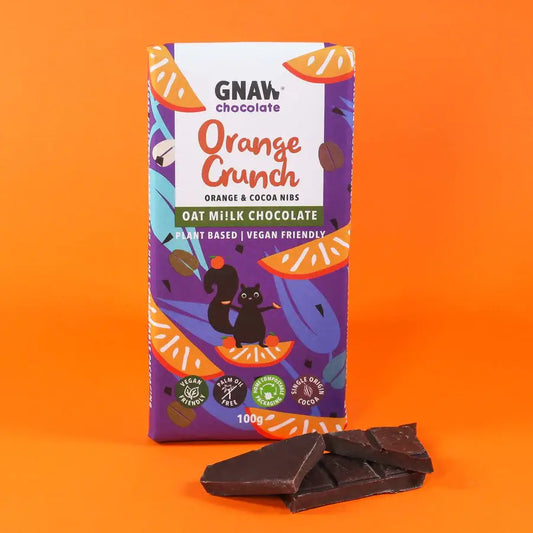 Orange Crunch Oat M!ilk Chocolate Bar