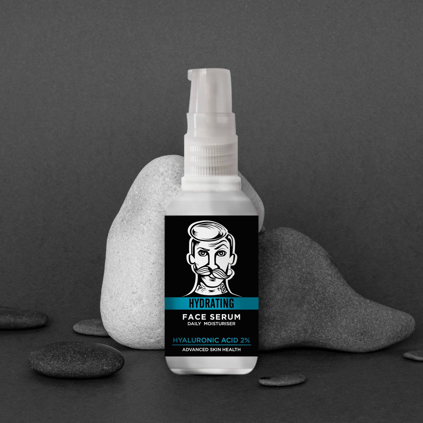 BARBER PRO Hydrating Hyaluronic Acid 2% Daily Serum - Vegan