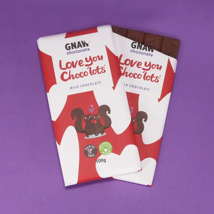 Love You Choco'lots' Milk Chocolate Bar
