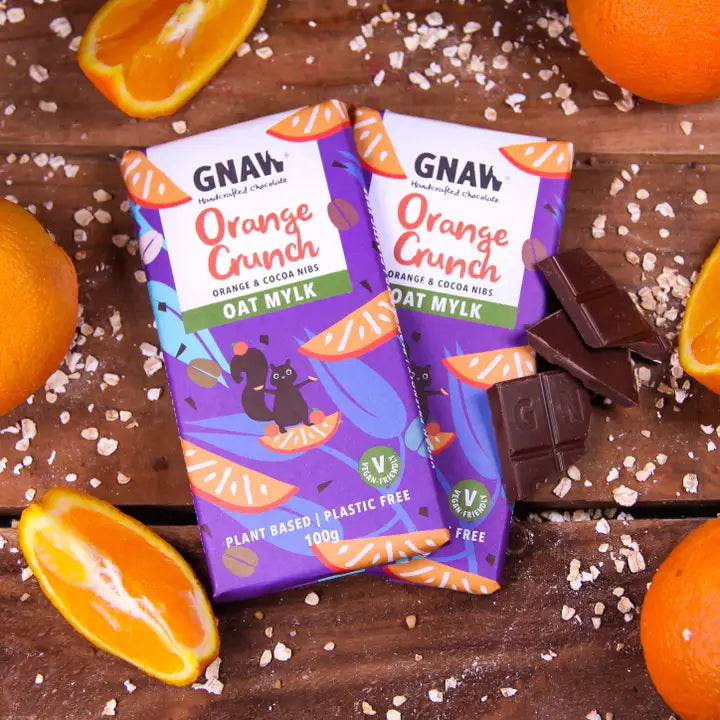 Orange Crunch Oat M!ilk Chocolate Bar