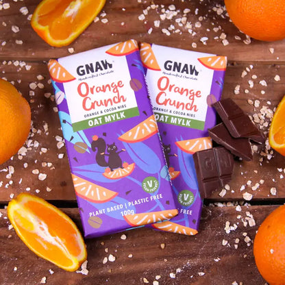 Orange Crunch Oat M!ilk Chocolate Bar